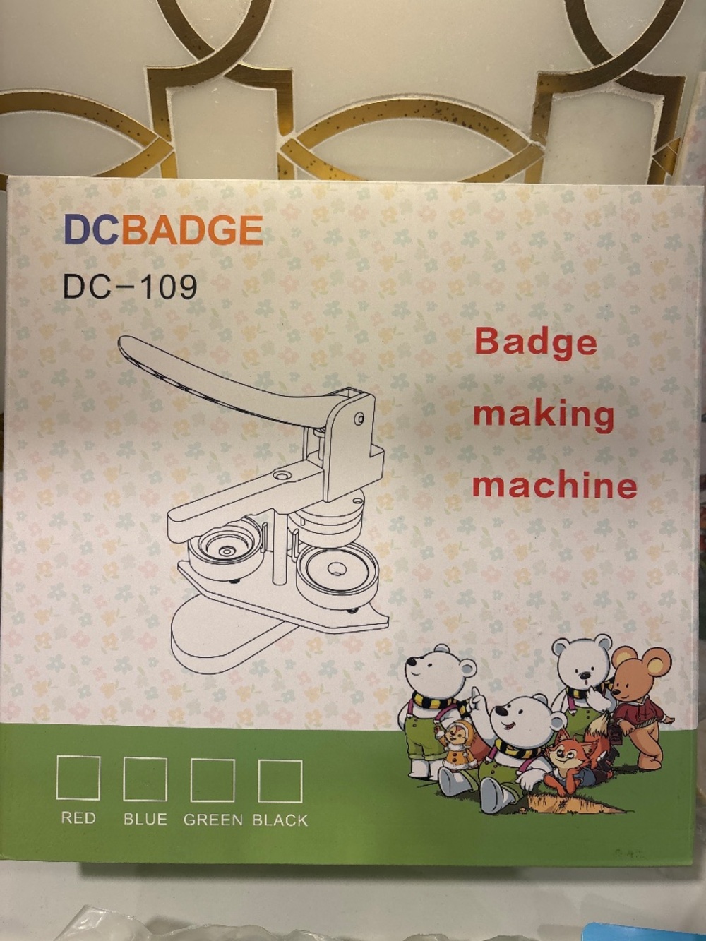 DC Badge DC-109 Button Badge Making Machine 58mm - Please Read Description